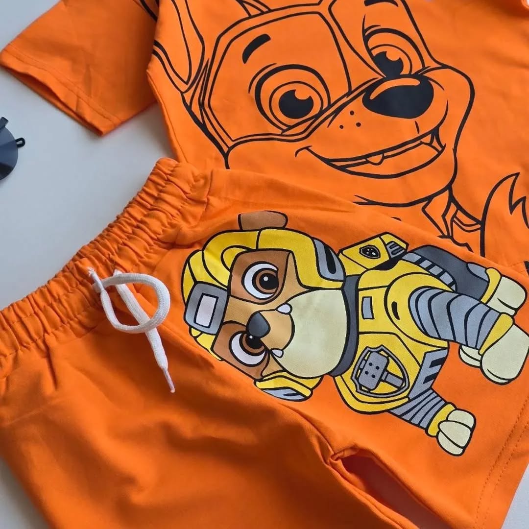 Orange Paw Patrol Kids Set