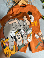 Orange Mickey Kids Set