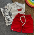 White And Red Mickey Kids Set
