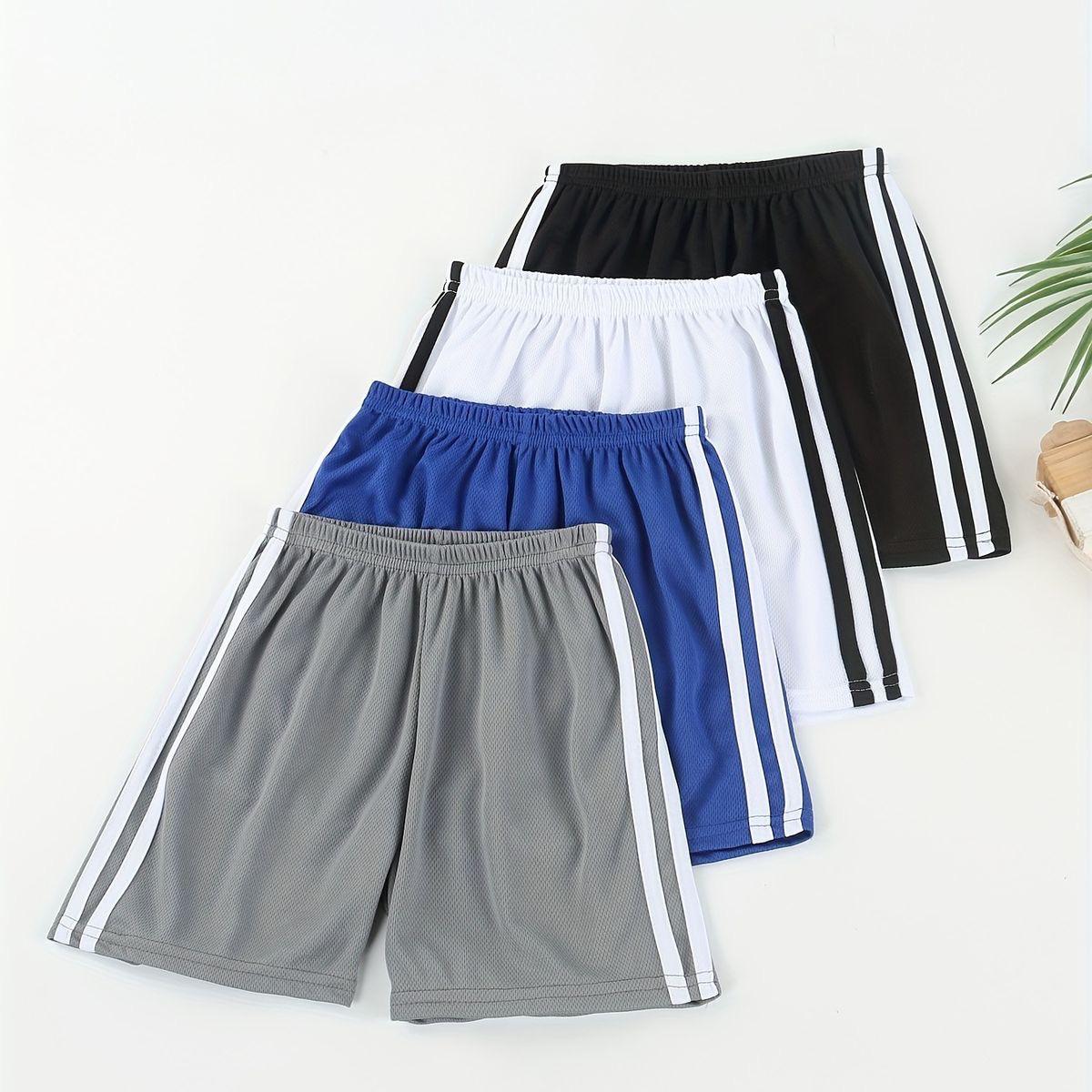 Kids Strip Shorts  (Pack Of 4)