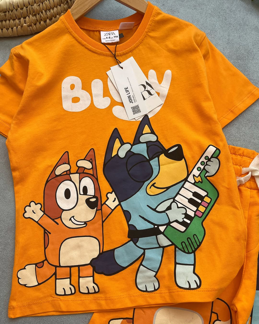 Orange Bluey Kids Set