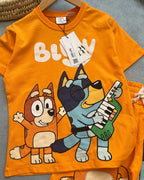 Orange Bluey Kids Set