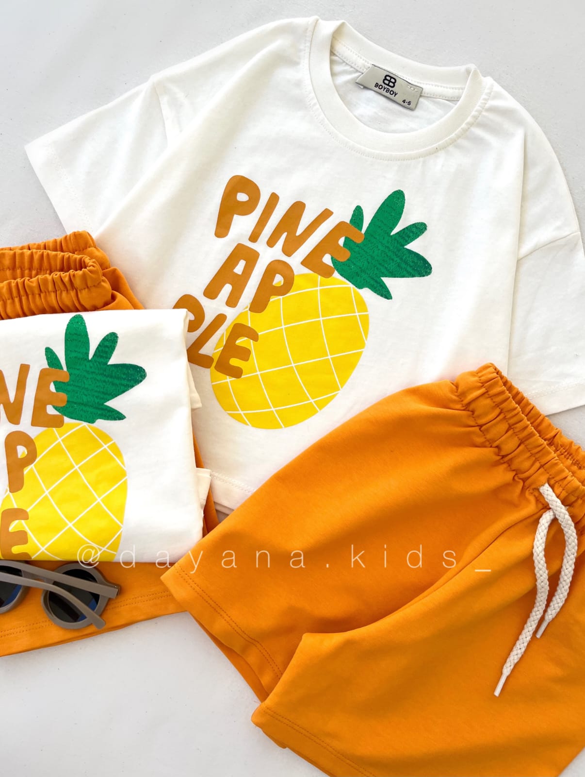 Pineapple Kid Set