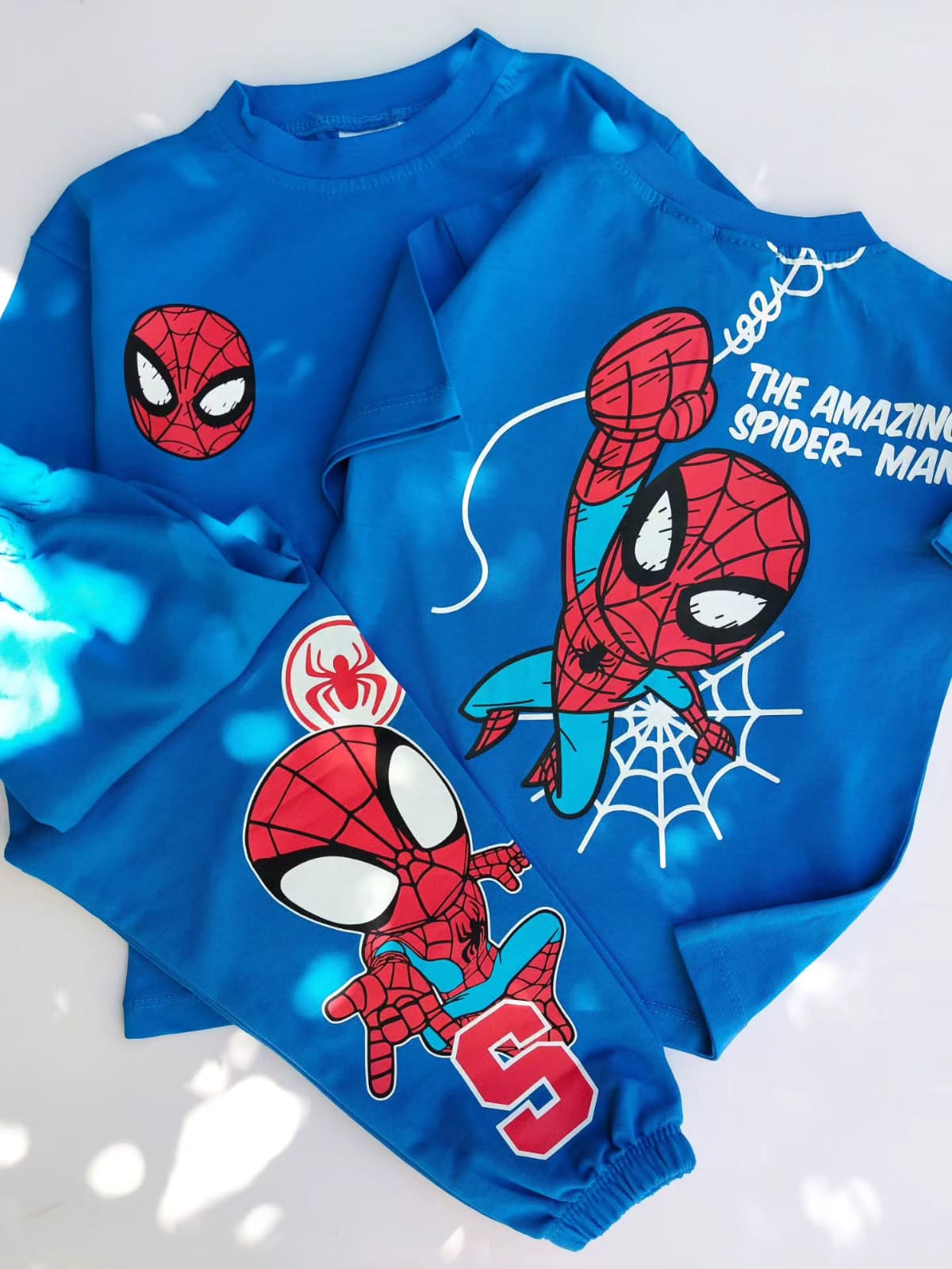 Blue Spider man Kids Set