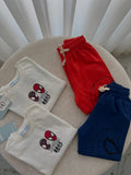 White Spider man Trouser Set