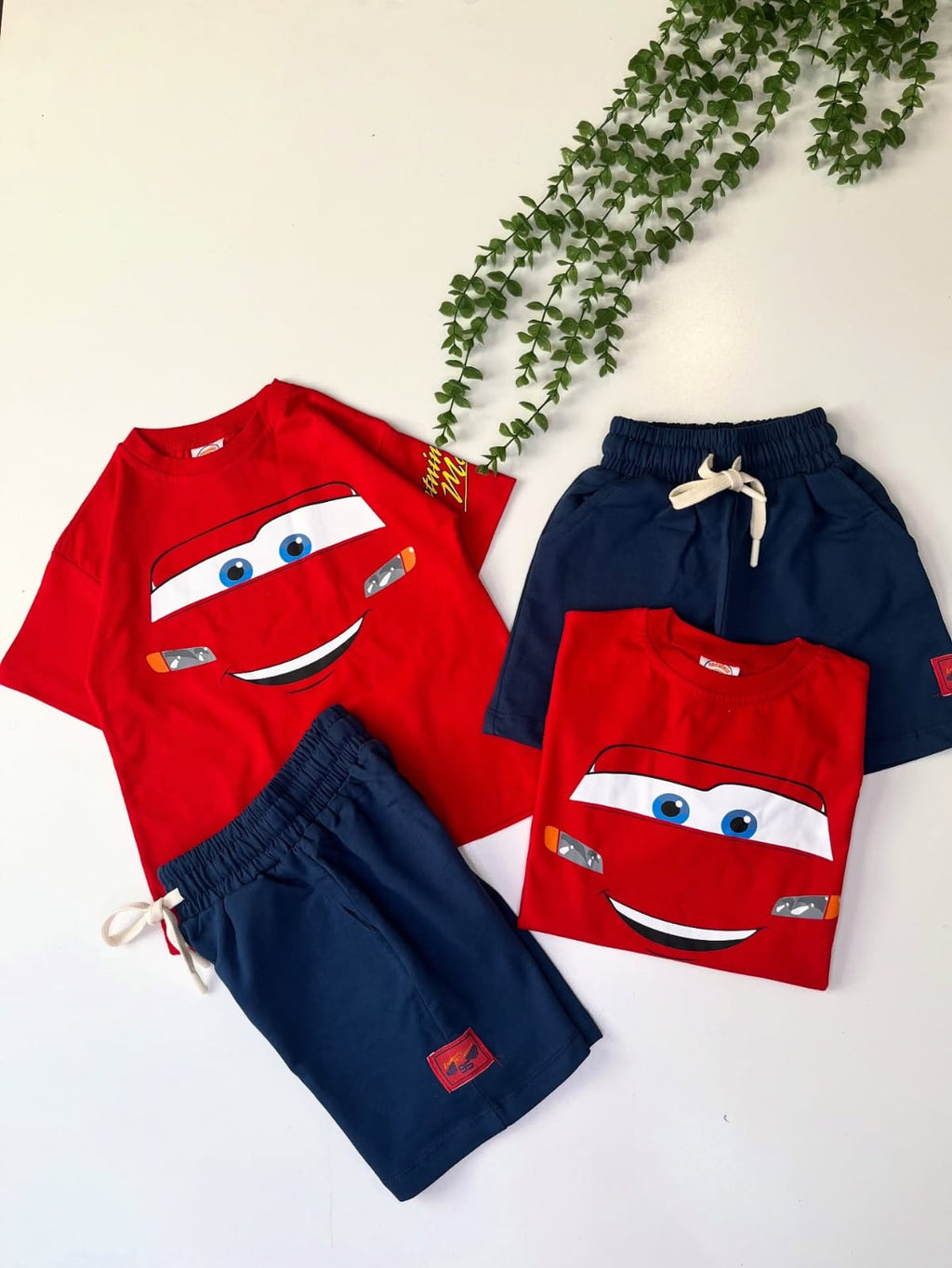 Red Cars Kids Set