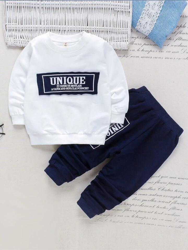 White Unique Kids Tracksuit