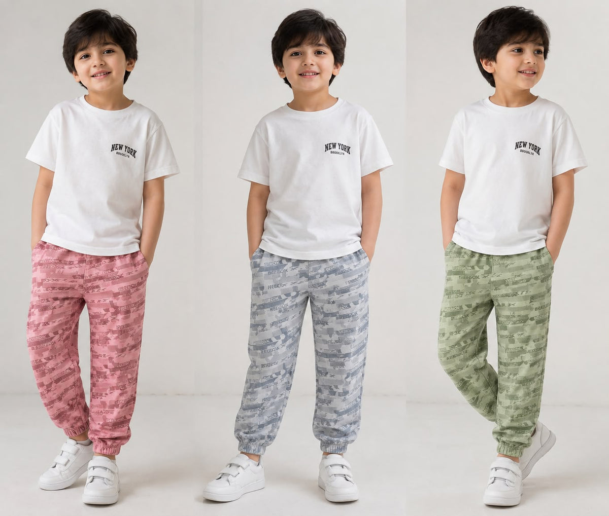Reebok Trousers (Pack Of 3 )