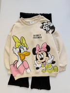 White And Black Mickey Tracksuit