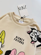 White And Black Mickey Tracksuit