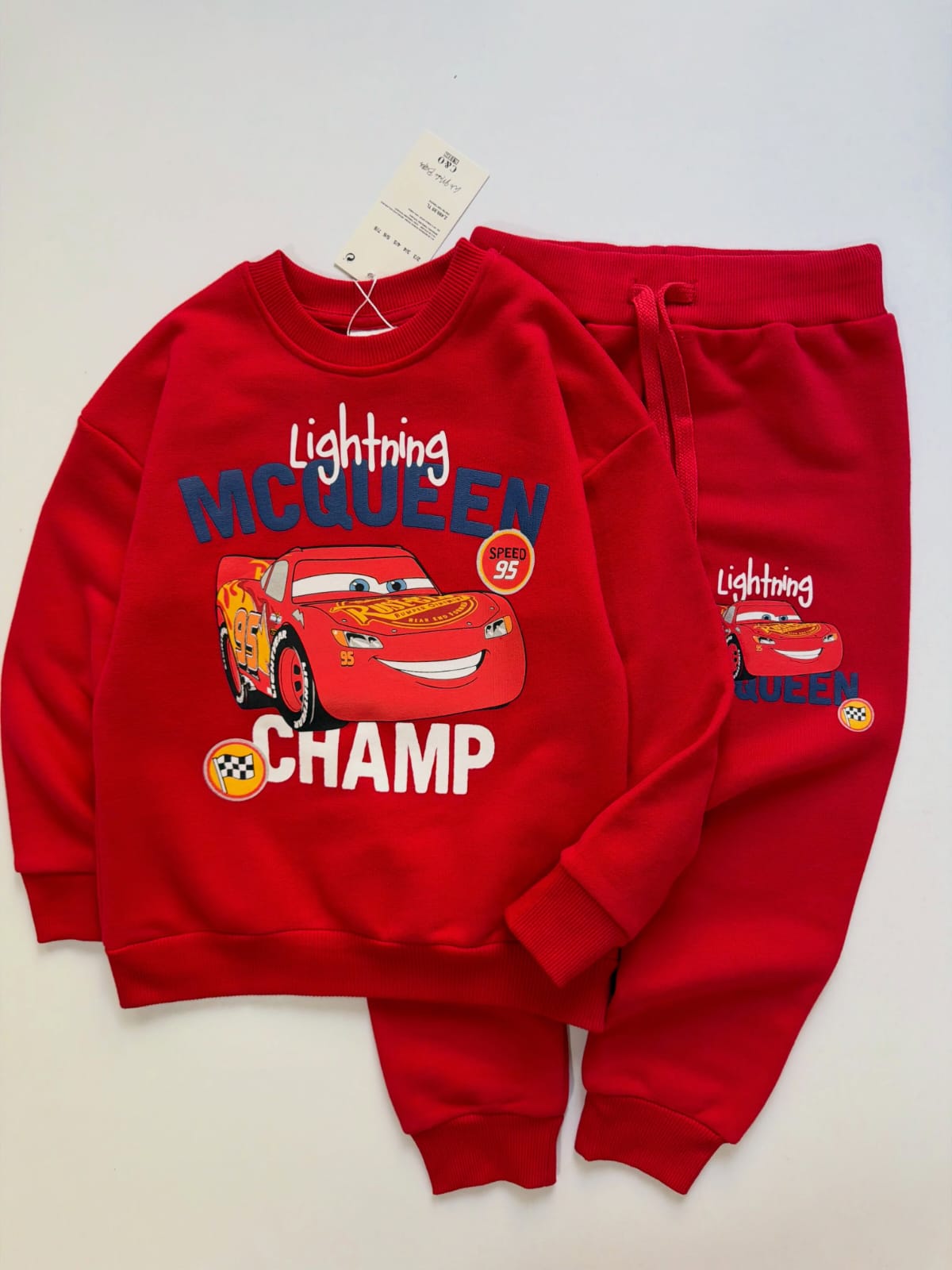 Red Mcqueen Kids Tracksuit
