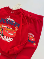 Red Mcqueen Kids Tracksuit