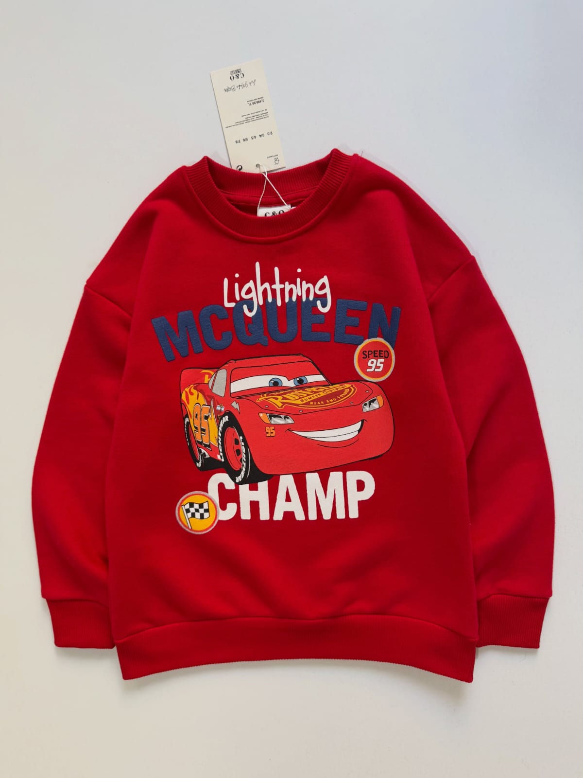 Red Mcqueen Kids Tracksuit