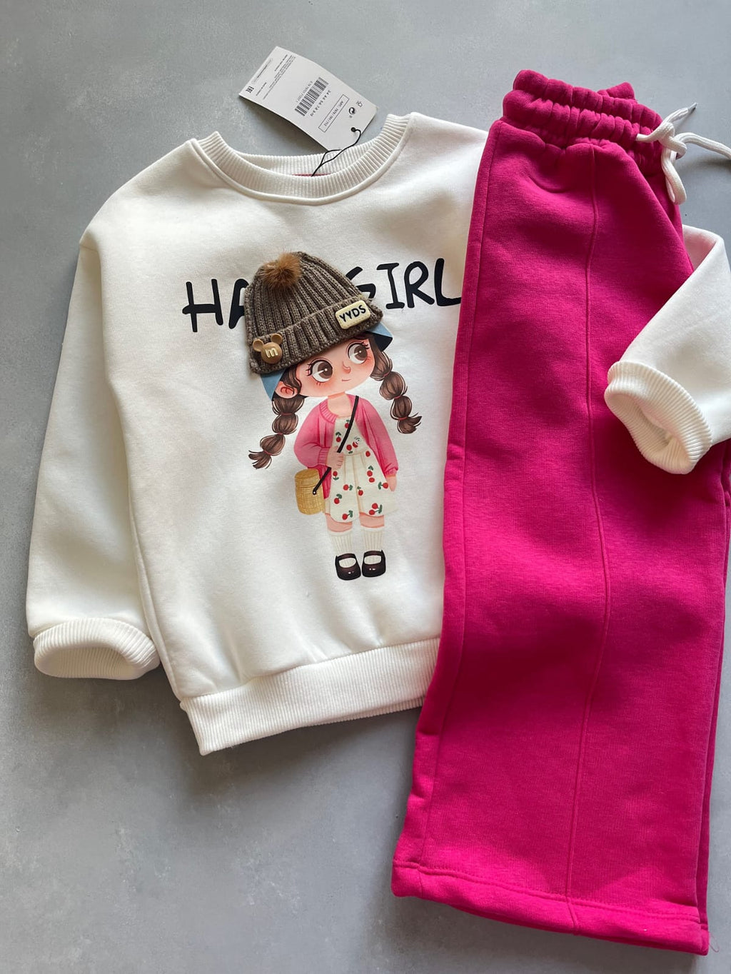 Happy Girl Kids Tracksuit