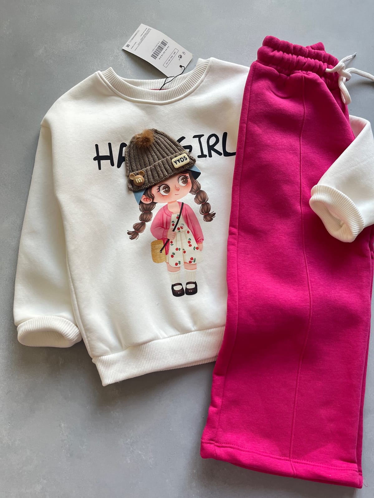 Happy Girl Kids Tracksuit
