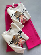 Happy Girl Kids Tracksuit
