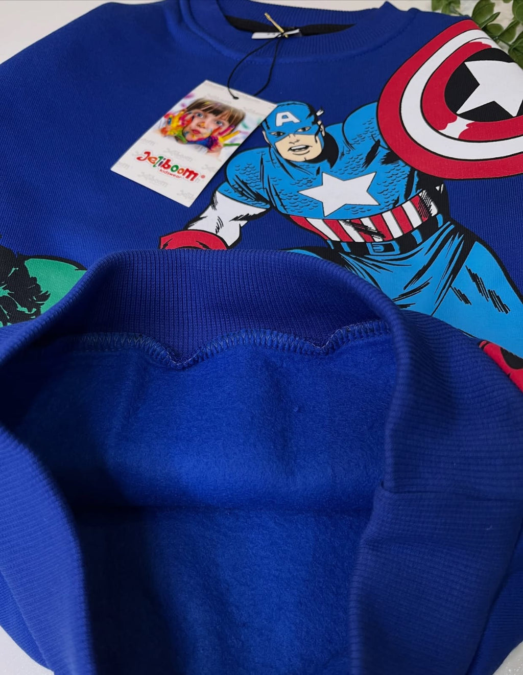 Blue Marvel Kids Tracksuit
