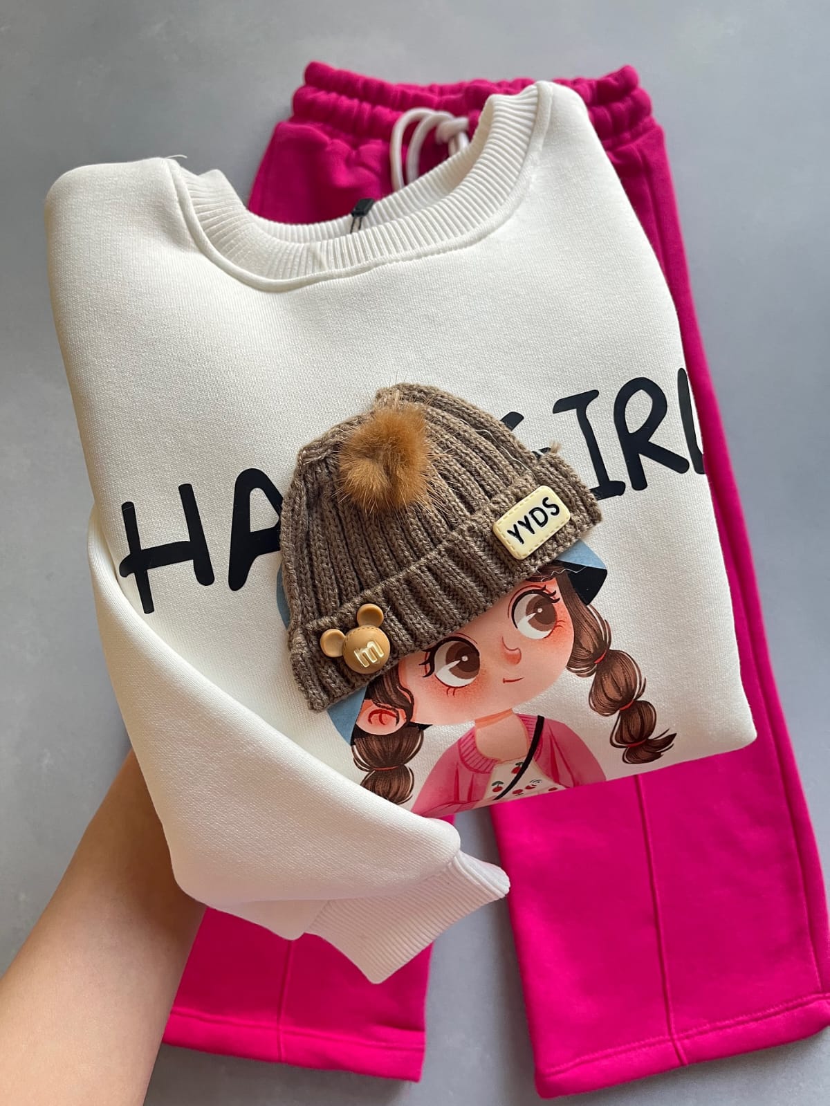 Happy Girl Kids Tracksuit
