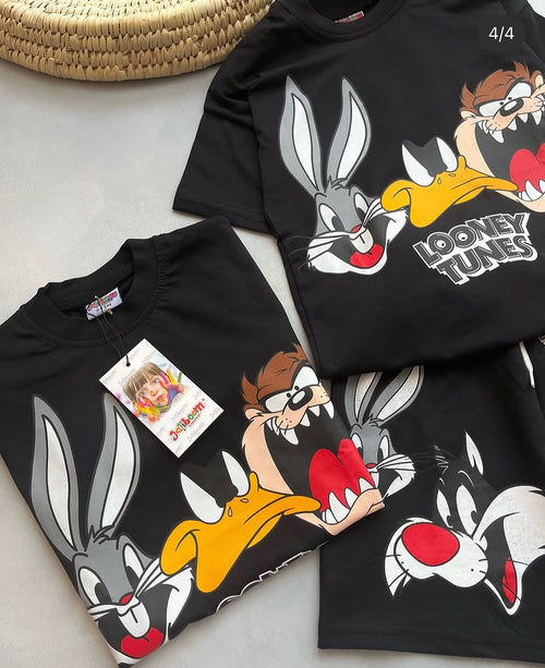 Black Looney Tunes Kids Set