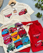 White Cars Kids Set