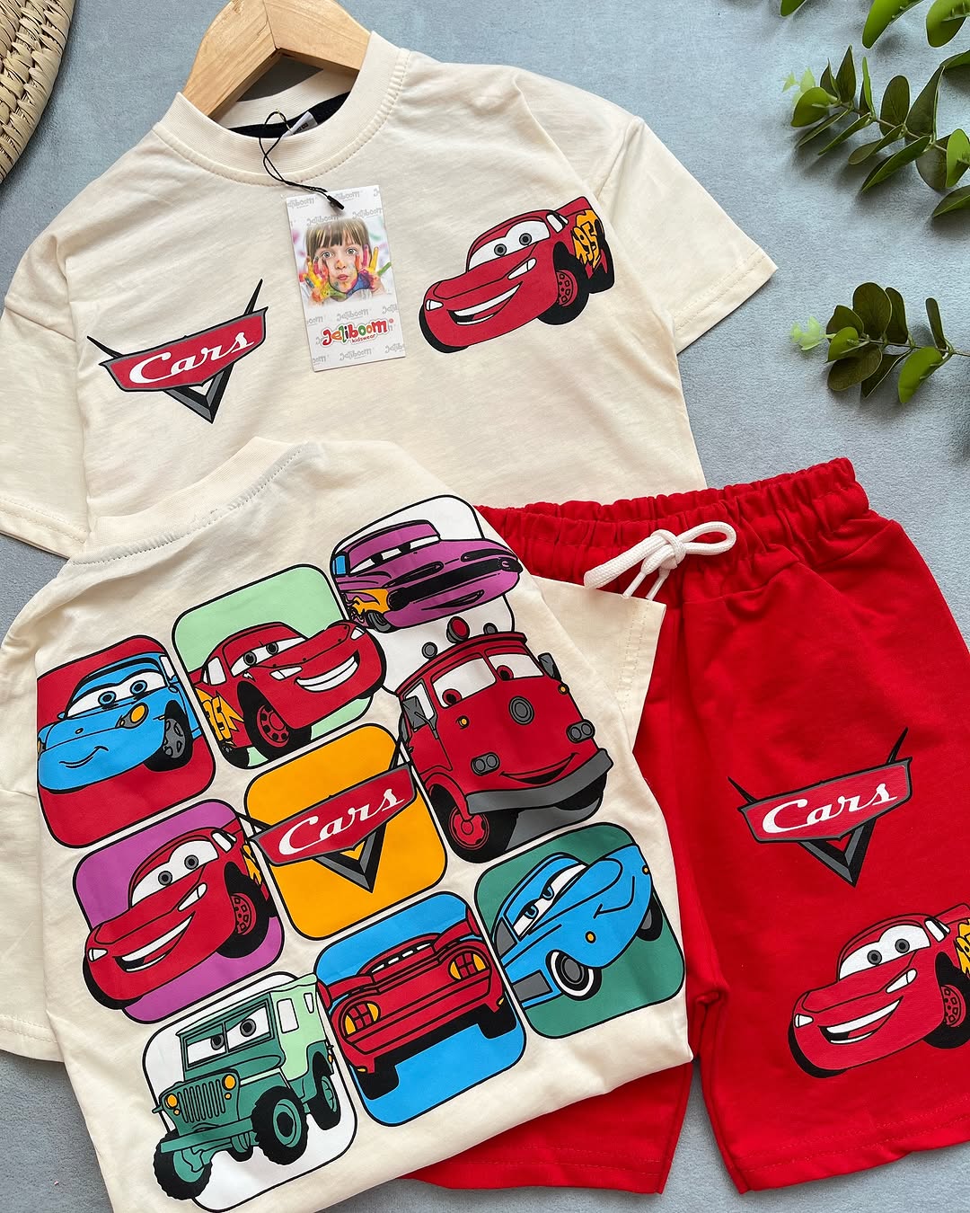 White Cars Kids Set