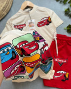 White Cars Kids Set