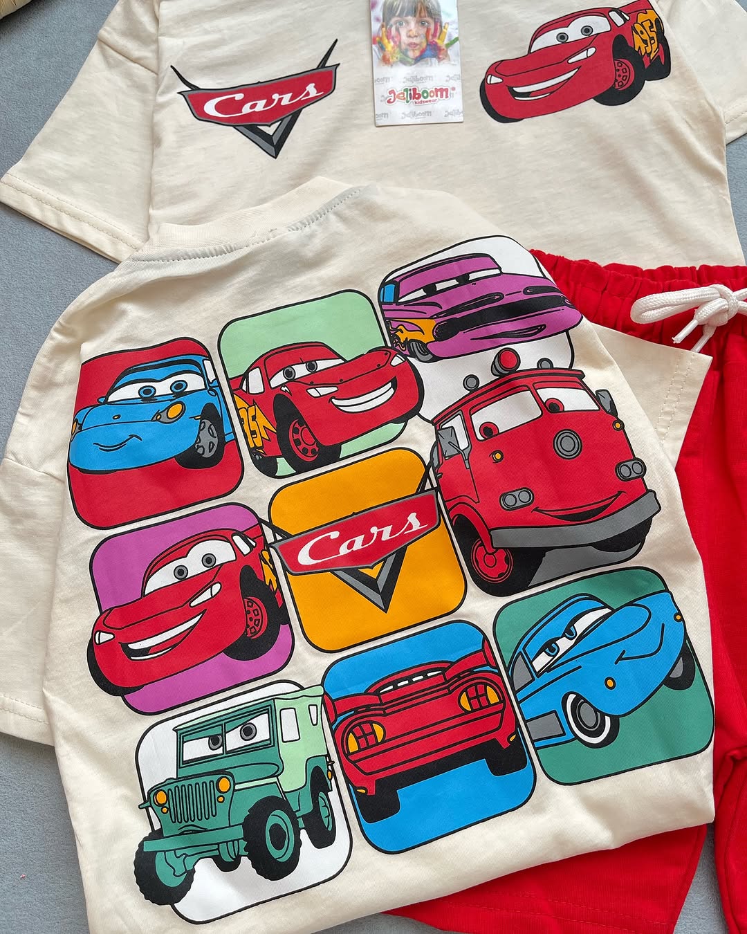 White Cars Kids Set