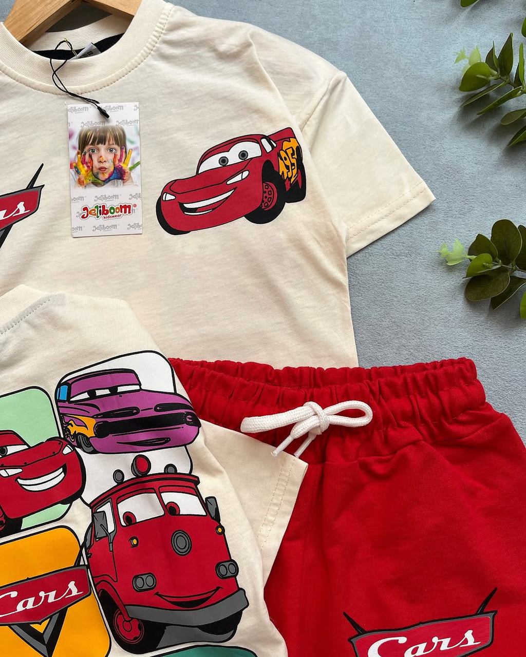 White Cars Kids Set