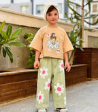 Girl Flower Kids Co ord Set