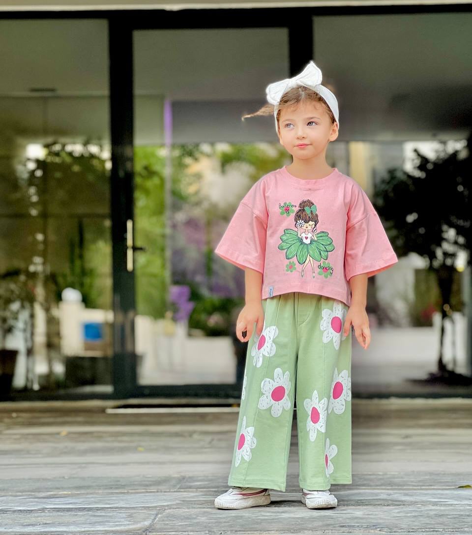 Girl Flower Kids Co ord Set