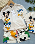 White Mickey Mouse Kids Set