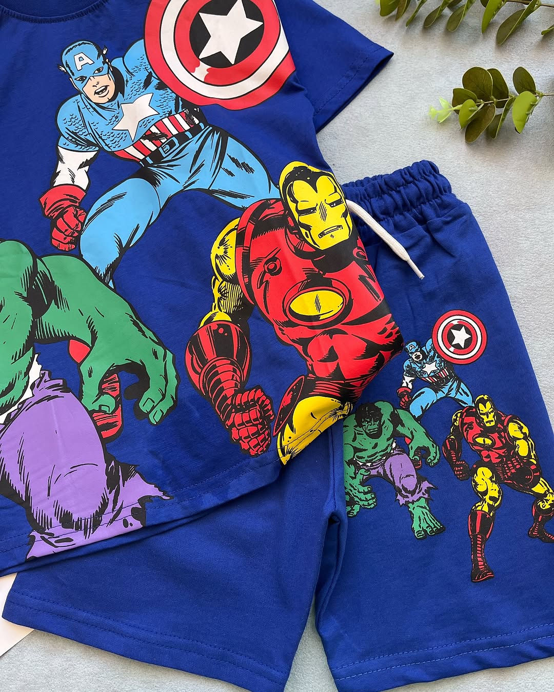 Blue Marvel Kids Set