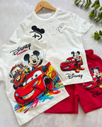 White Mcqueen Kids Set