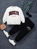 White Brooklyn Kids Tracksuit