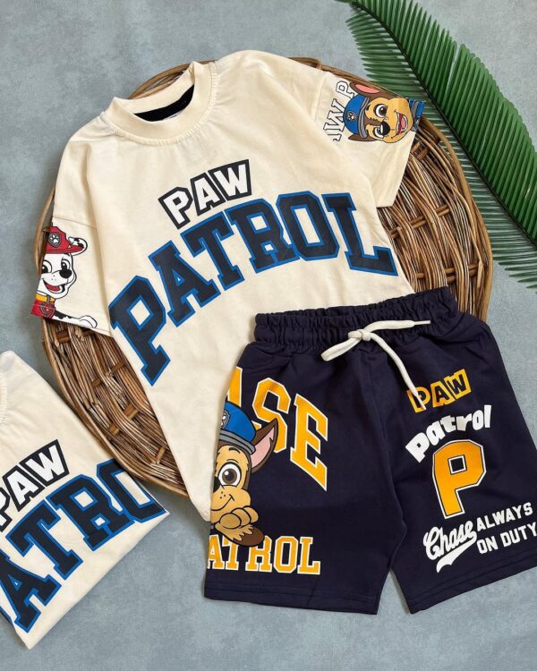 White and Blue Paw Patrol Kids Set