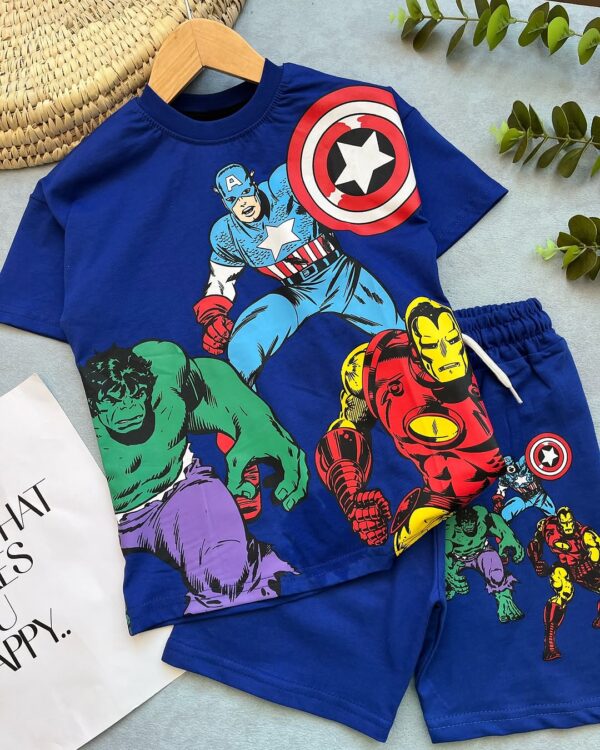 Blue Marvel Kids Set