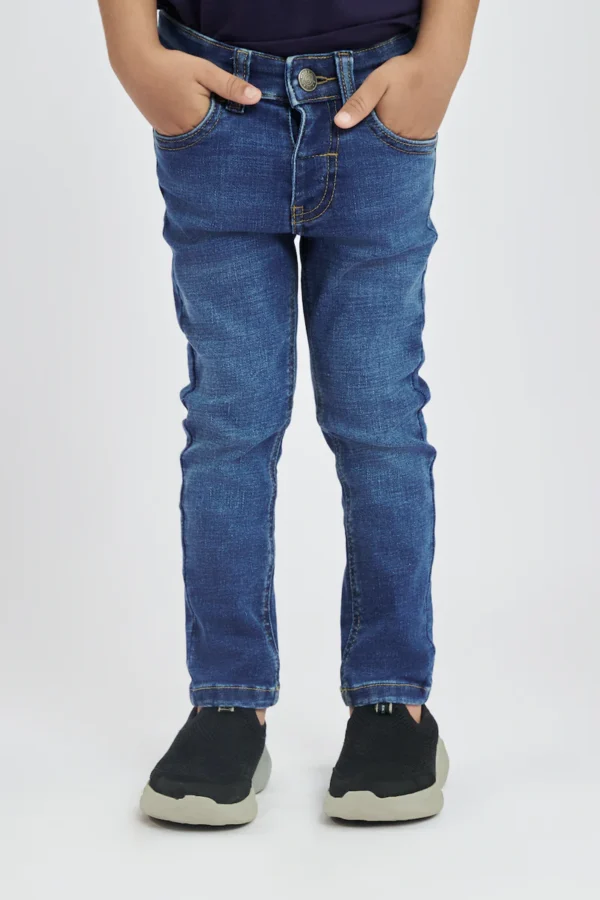 Mid Blue Denim Jeans for Kids