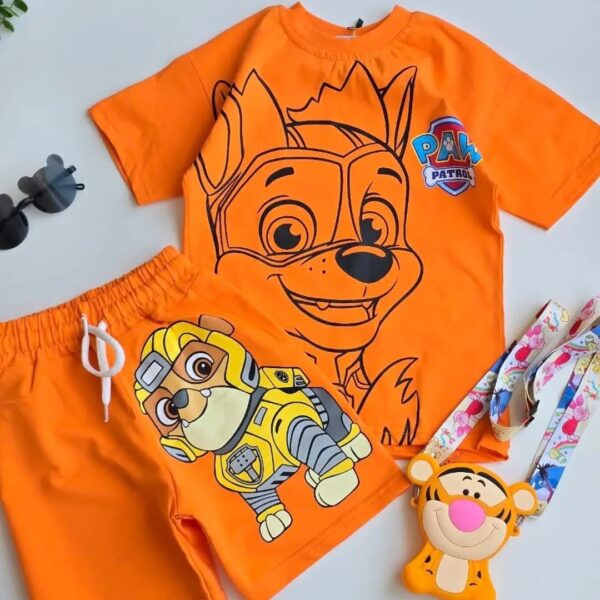 Orange Paw Patrol Kids Set
