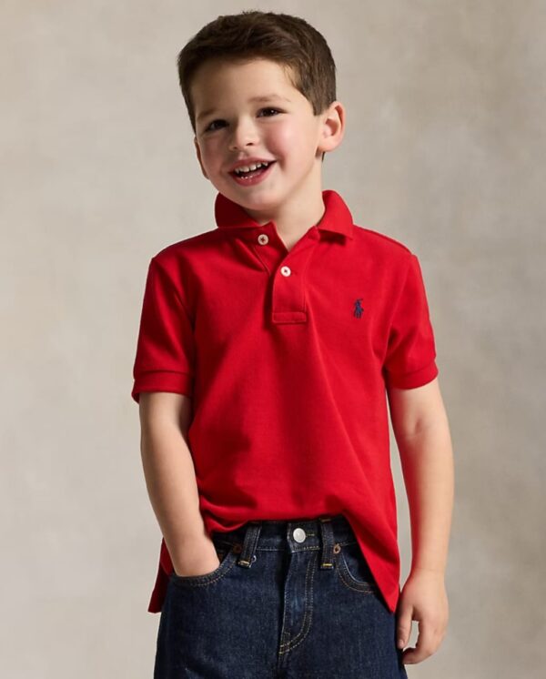 Kids US Mesh Polo Shirt