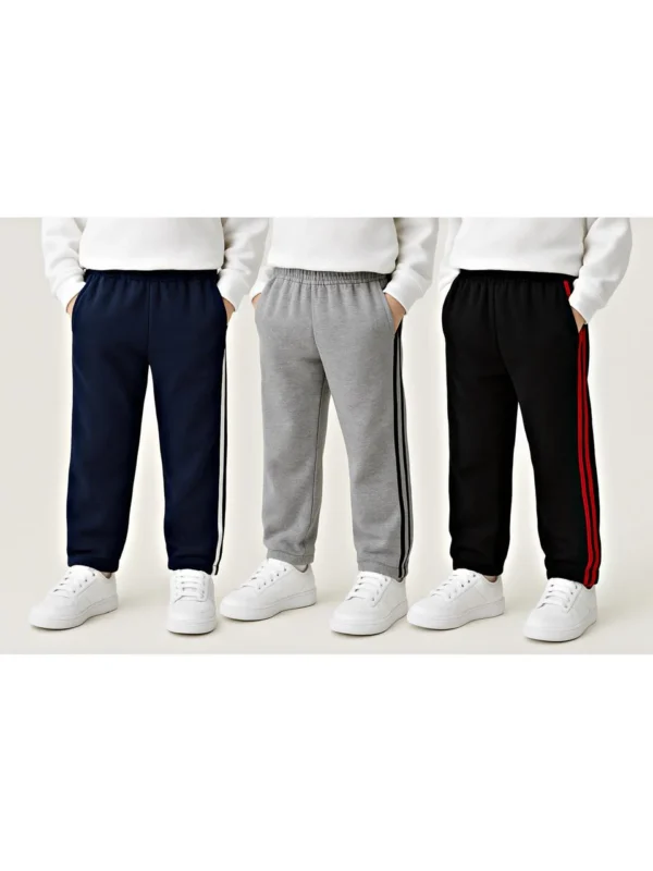 Kids Strip Trouser (Pack Of 3)
