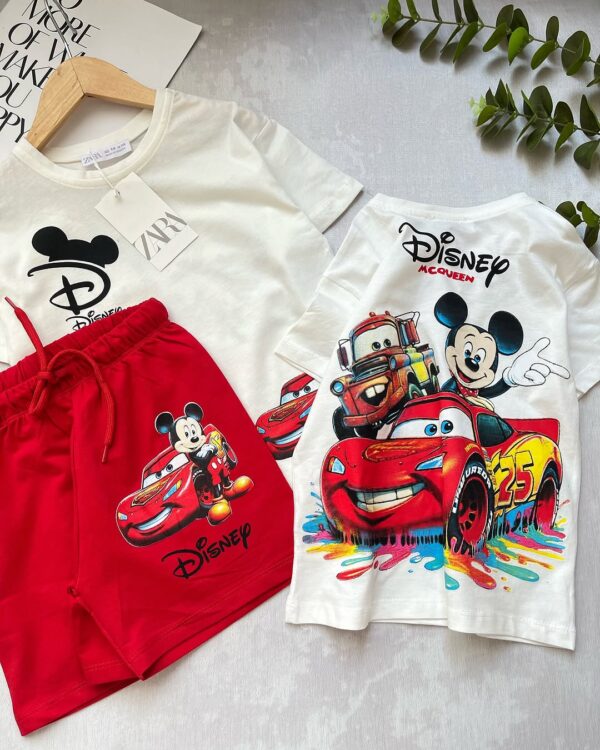 White Mcqueen Kids Set