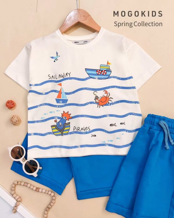 White Sailway Kids Set