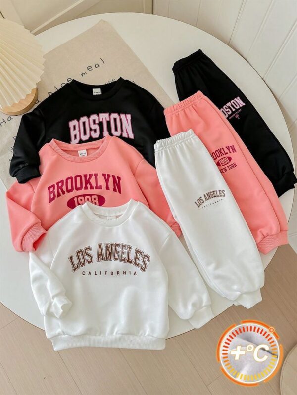 Kids Tracksuits (Pack Of 3) Boston, Brooklyn , Los angeles