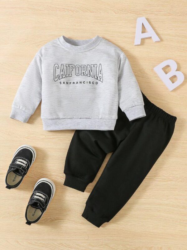Grey California Kids Tracksuit
