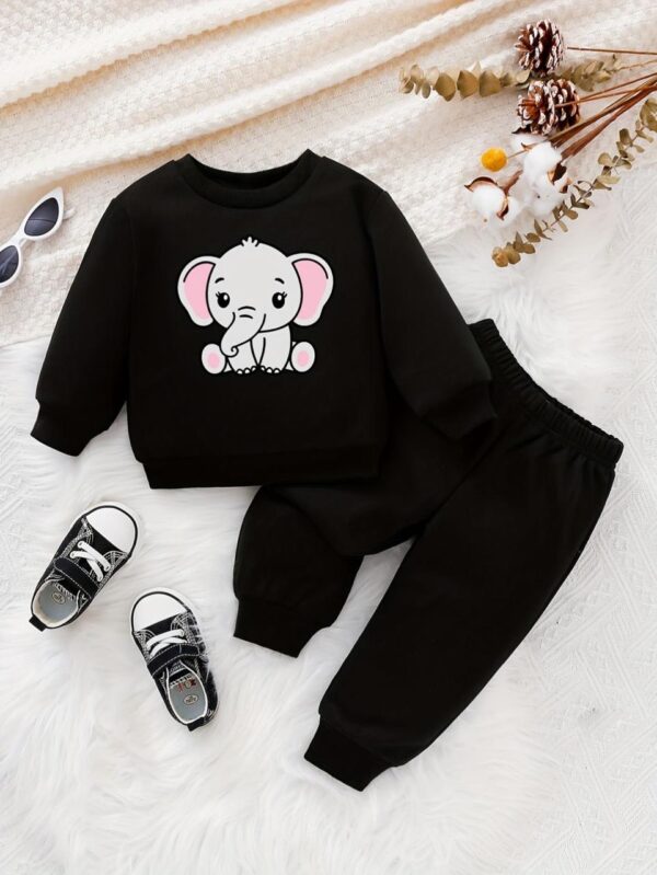 Black Elephant Kids Tracksuit