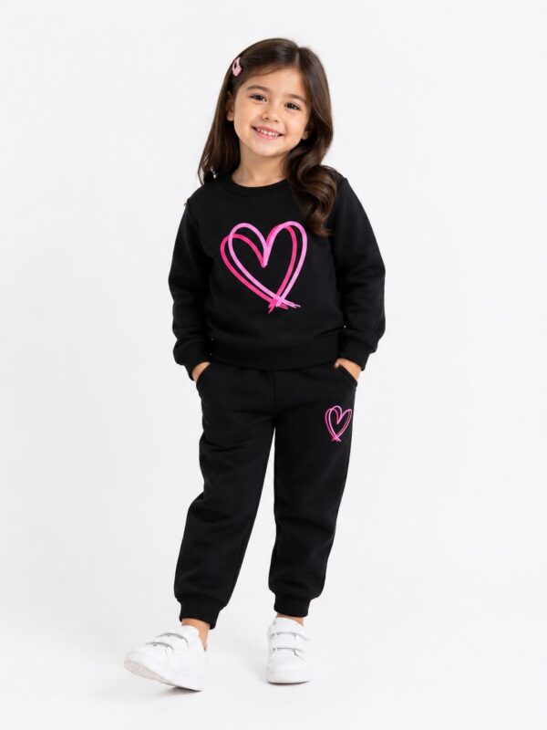 Black Heart Kids Tracksuit