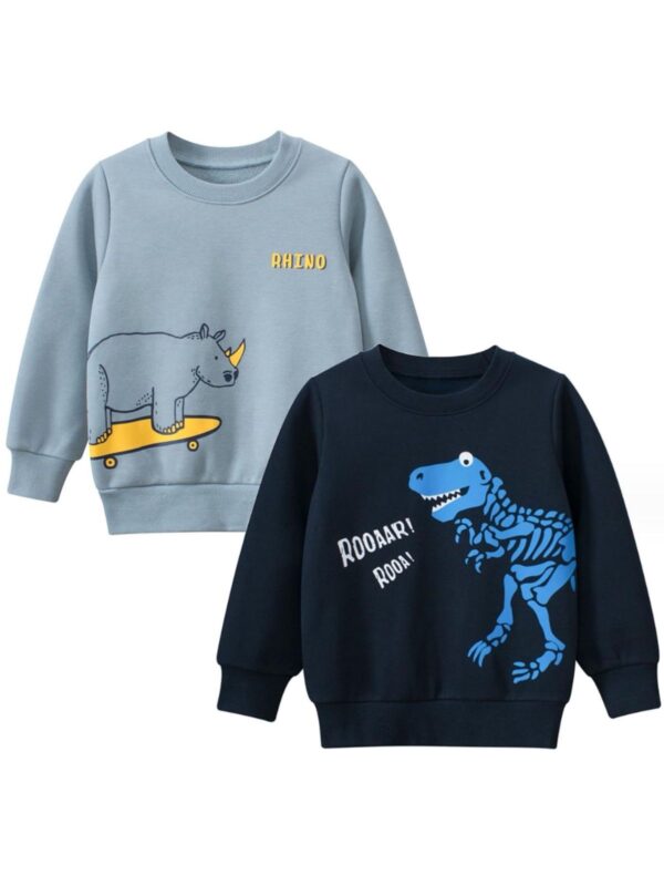 Dino Kids Sweatshirts (pack of 2)